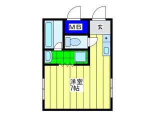 メゾン中宮の物件間取画像